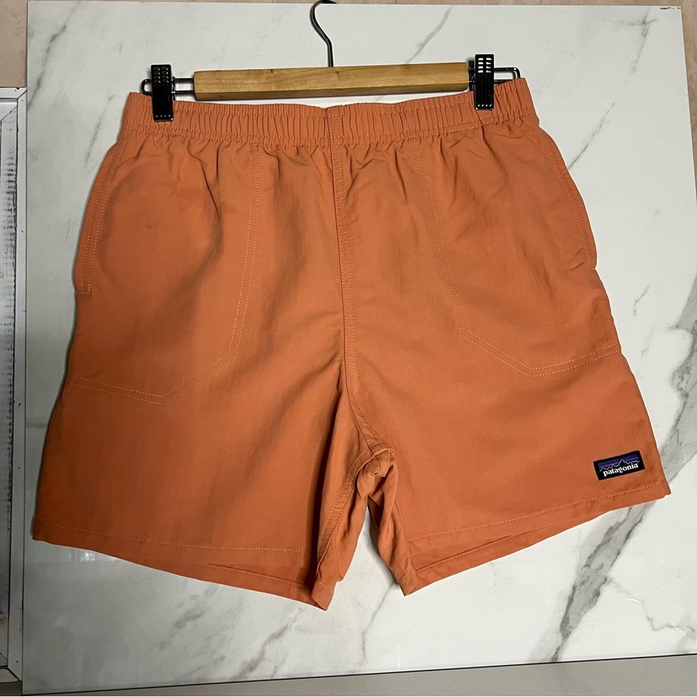 Patagonia boy’s Orange Board Shorts